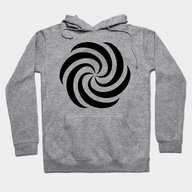 spiral circle Hoodie by HokiShop